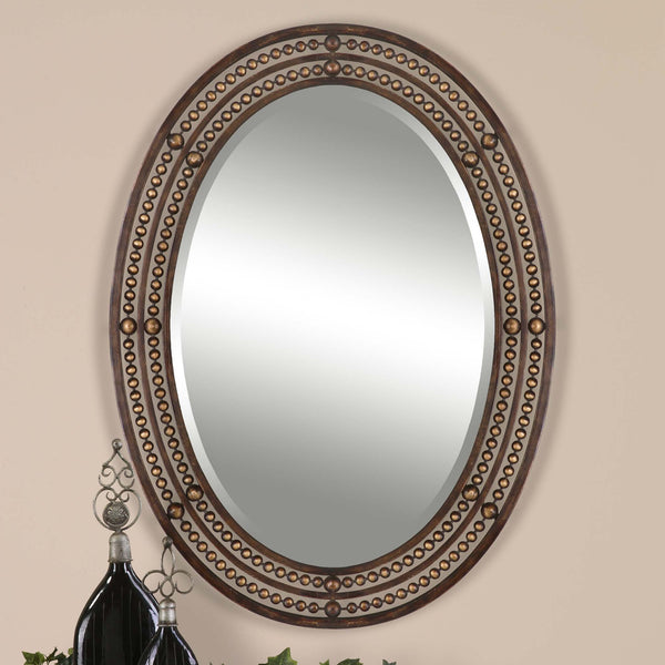 Safavieh Home Decor Mirror - Distressed Oil Rubbed Bronze