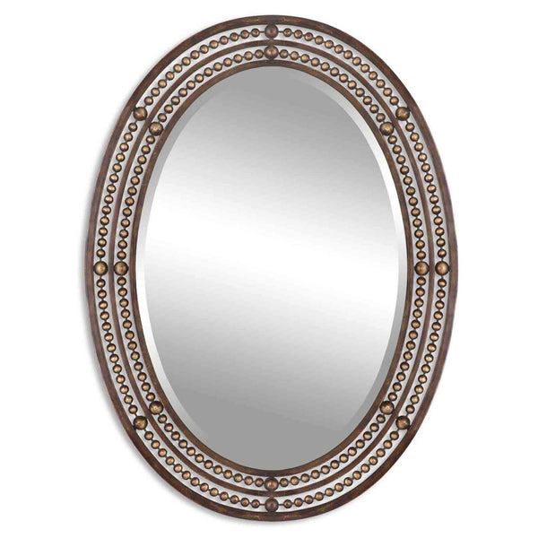 safavieh Home Decor Mirror - Distressed Oil Rubbed Bronze