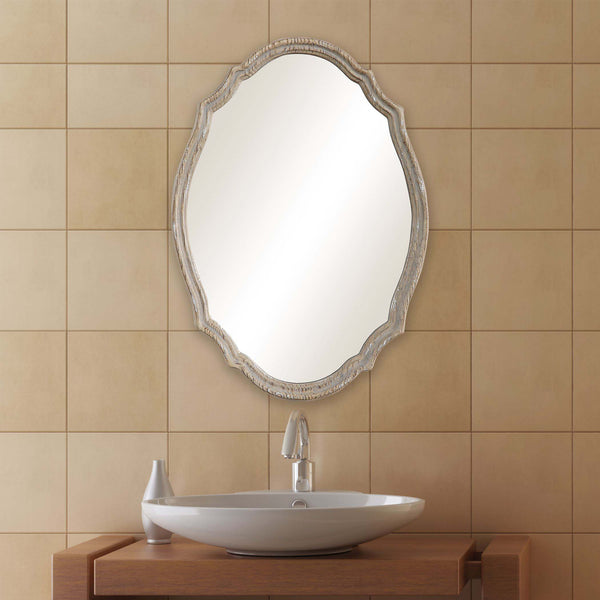 Safavieh Home Decor Mirror - Finished To Resemble Natural Wood