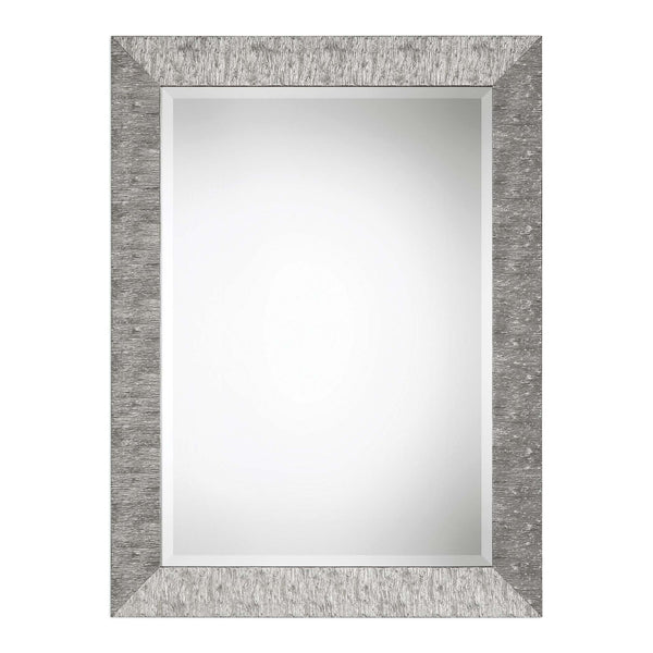 safavieh Home Decor Mirror Textured Surface - Metallic Silver Finish