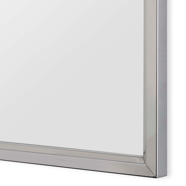 Safavieh Home Decor Simple Design Mirror - Stainless Steel
