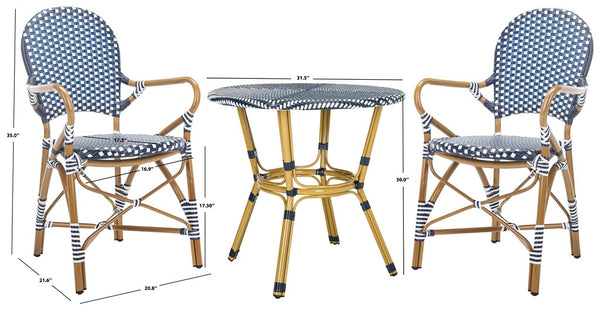 safavieh Hooper 3 Piece Bistro Set | Safavieh - PAT9501