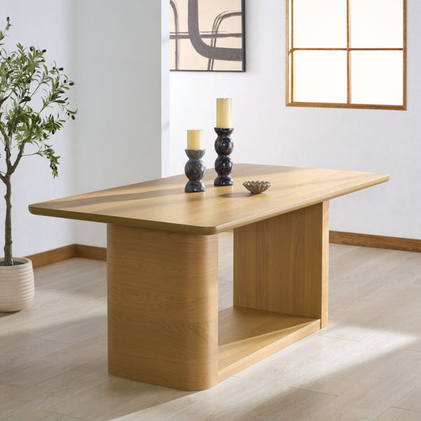 Safavieh Howard Oak Wood Dining Table | Safavieh Couture - SFV7250