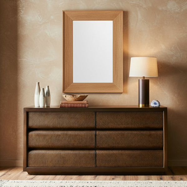 Safavieh Ingall Wood Mirror | Safavieh Couture - CMI4006