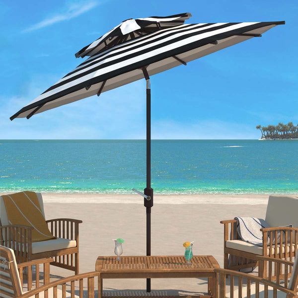 Safavieh Iris Fashion Line 9Ft Double Top Umbrella | Safavieh - PAT8204
