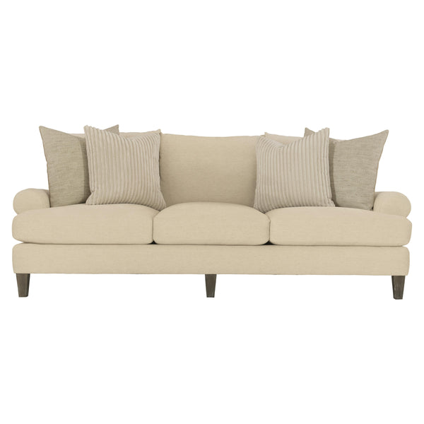 Safavieh Isabella Sofa Cream Fabric | Bernhardt - P4617A