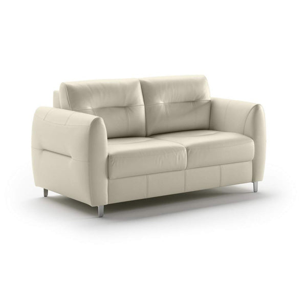 Safavieh Jamie Queen Loveseat Sleeper - Soft Antique 0127 - 234/9 Chrome | Luonto Furniture - JAMI-CNT-SA/0127-234/9-CR