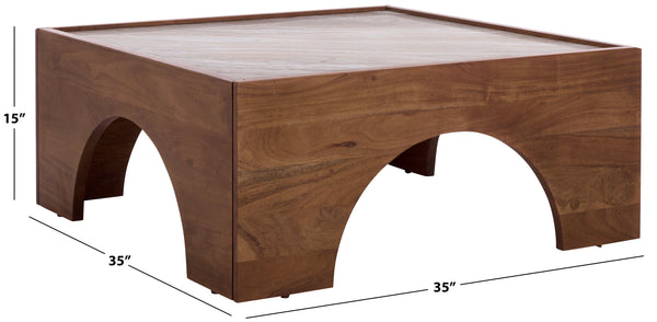 Safavieh Jaslina Marble Top Coffee Table | Safavieh Couture - SFV9754