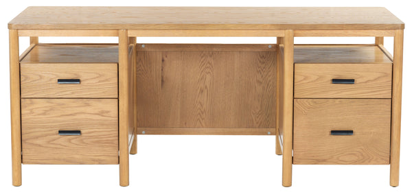 safavieh Jaylessa Wood 4 Drawer Desk | Safavieh Couture - SFV4230