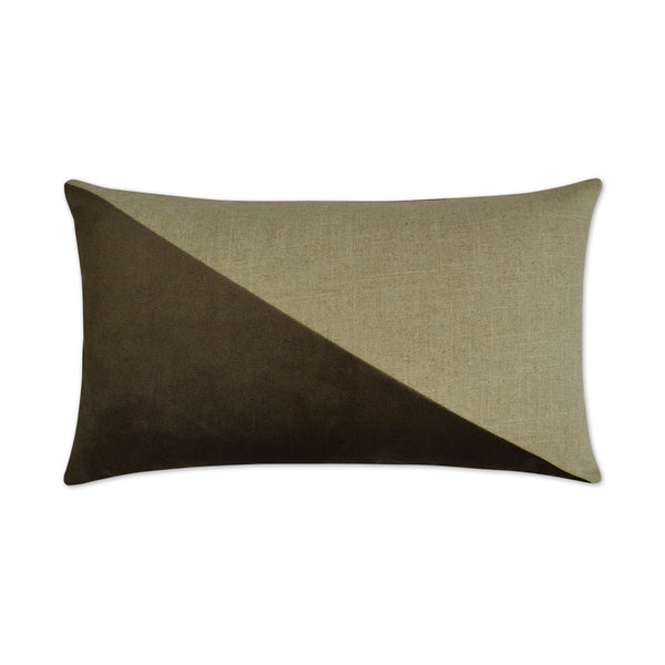 safavieh Jefferson Lumbar Decorative Throw Pillow - Espresso | DV Kap