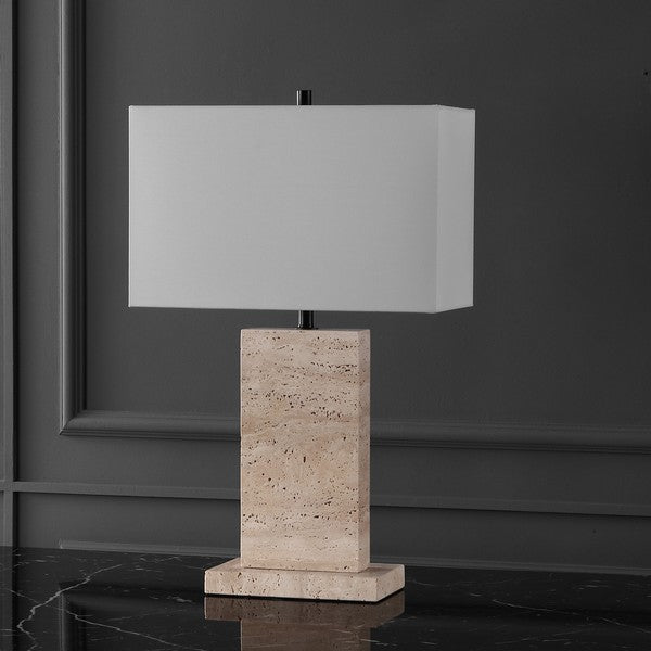 Safavieh Jennabriana Travertine Table Lamp | Safavieh Couture – CTL1068