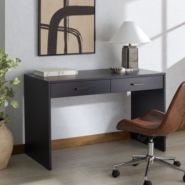 Safavieh Jessey 2 Drawer Wood Desk | Safavieh Couture - SFV4236