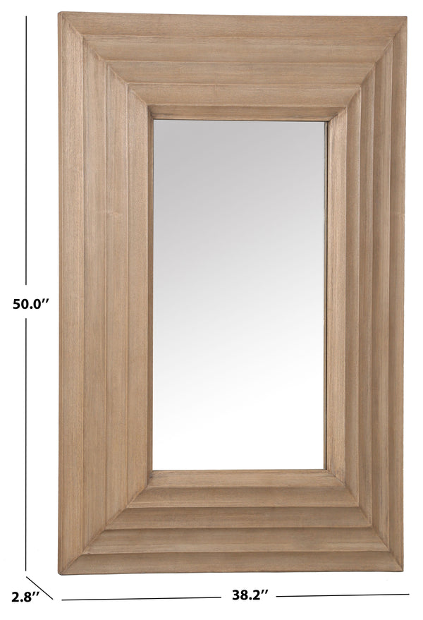 Safavieh Jilianna Rectangle Wood Mirror | Safavieh Couture - CMI4005