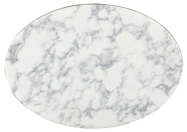 Safavieh Jules Oval Drink Table - Gold | Hooker Furniture - M13-80117-95