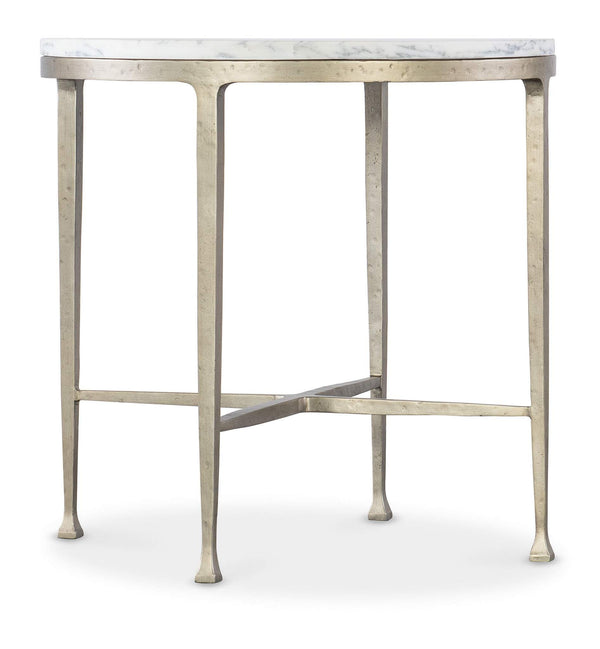 safavieh Jules Round Side Table - Gold | Hooker Furniture - M13-80113-95