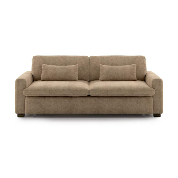 safavieh Kai Full Sleeper Sofa - Cremona 18 - 504/6 Wenge | Luonto Furniture - KAI-DSD-PWR-CREM/18-504/6-WE