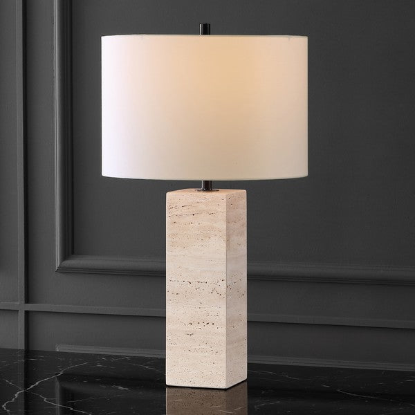 Safavieh Katebryn Travertine Table Lamp | Safavieh Couture – CTL1066
