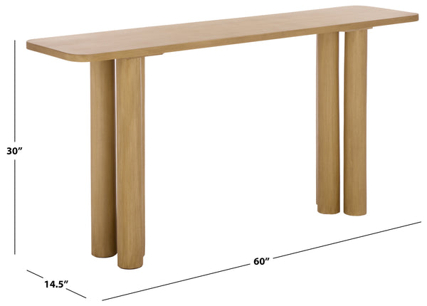 Safavieh Kathalina Rectangle Wood Console | Safavieh Couture - SFV6410