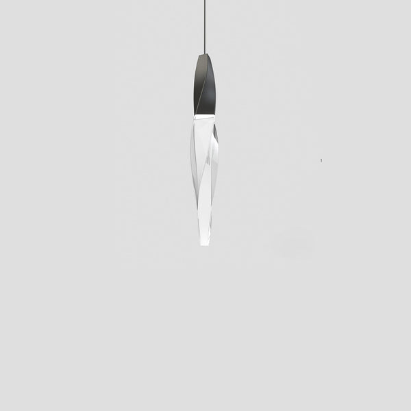 safavieh Kindjal 1 Light LED Mini Pendant in Aged Brass with Clear Optic Crystal | Schonbek - BPD13214-AB