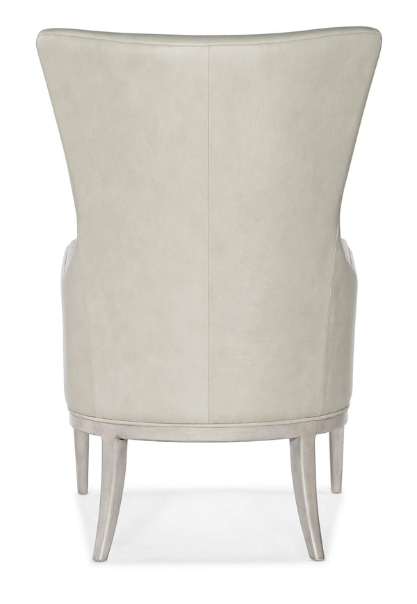 Safavieh Kyndall Club Chair With Accent Pillow - Beige | Hooker Furniture - CC903-003