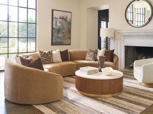 Safavieh La Costa - Alston Sectional | Lexington Furniture - 7662-50S-60