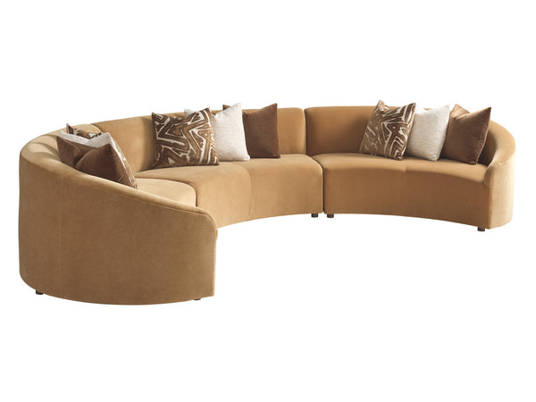 safavieh La Costa - Alston Sectional | Lexington Furniture - 7662-50S-60