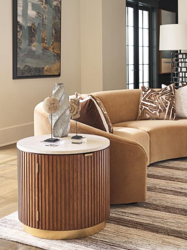 Safavieh La Costa - Avenida Round End Table | Lexington Furniture - 420-953