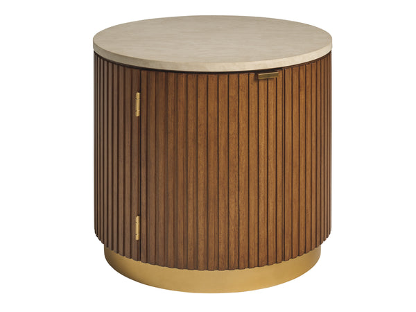 safavieh La Costa - Avenida Round End Table | Lexington Furniture - 420-953