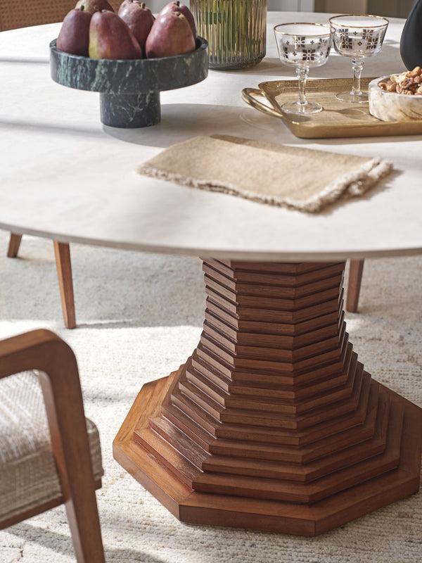 Safavieh La Costa - Cabrillo Round Dining Table | Lexington Furniture - 420-875C