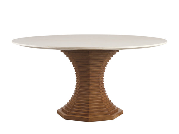 safavieh La Costa - Cabrillo Round Dining Table | Lexington Furniture - 420-875C