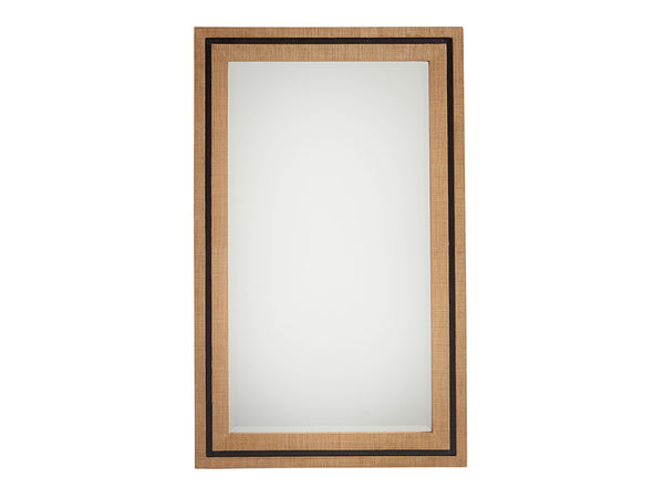 safavieh La Costa Rectangular Raffia Mirror | Barclay Butera - 920-205