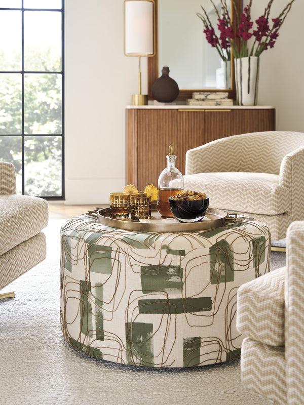 Safavieh La Costa - Rendova Ottoman | Lexington Furniture - 7292-44-60