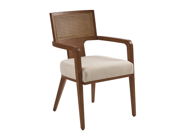 safavieh La Costa - Serrano Woven Arm Chair | Lexington Furniture - 420-881-01