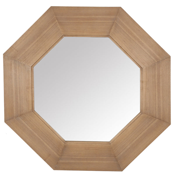 safavieh Lacarlo Octagan Wood Mirror | Safavieh Couture - CMI4003