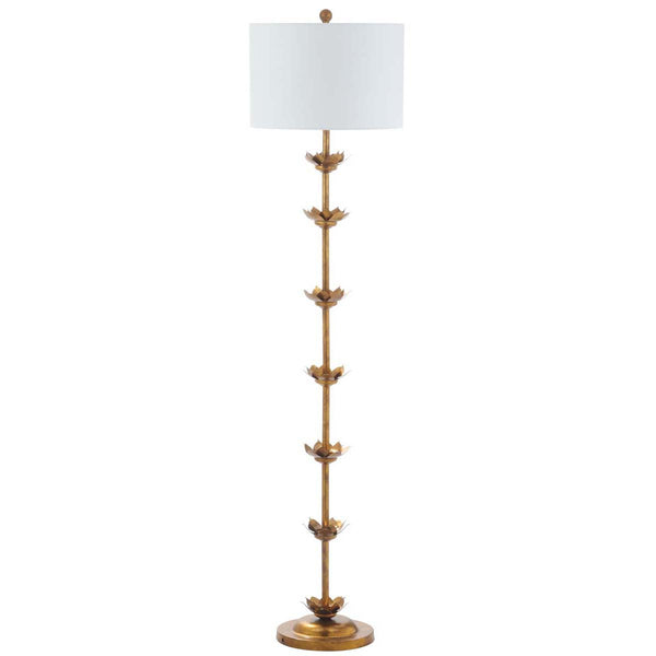 safavieh Landen Leaf 63.5 Inch H Floor Lamp | Safavieh - FLL4003