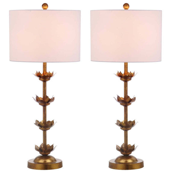 Safavieh Lani Leaf 32 Inch H Table Lamp (Set Of 2) | Safavieh - TBL4016