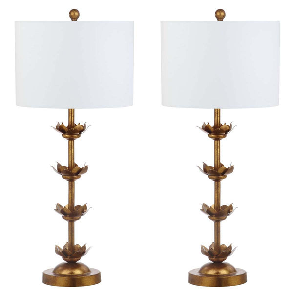 safavieh Lani Leaf 32 Inch H Table Lamp (Set of 2) | Safavieh - TBL4016