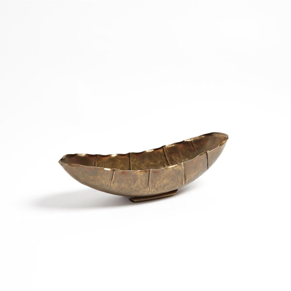 Safavieh Larkin Bowl-Antique Brass-Sm | Global Views - 7.91286