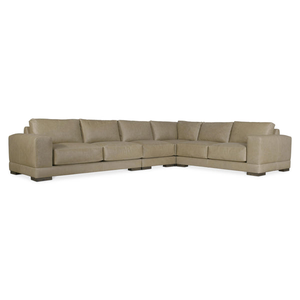 Safavieh Lars Leather Sectional | Bernhardt - K2094 - 1230LO 1232LO 1241LO 1242LO