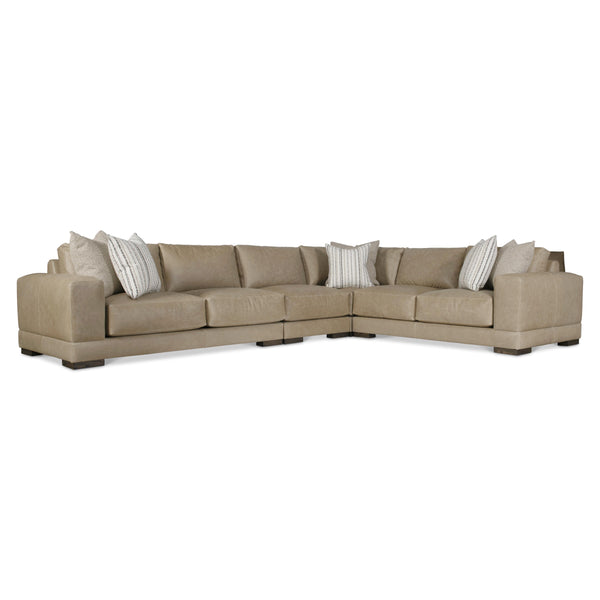safavieh Lars Leather Sectional | Bernhardt - K2094 - 1230LO 1232LO 1241LO 1242LO