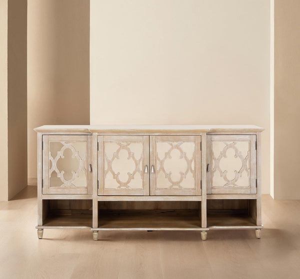 Safavieh Lecarlo Mirrored Wood Sideboard | Safavieh Couture - DUP1010