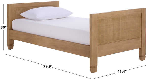 Safavieh Libbie Cane And Wood Daybed | Safavieh Couture - SFV7721