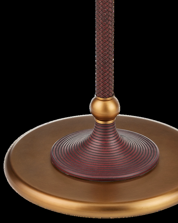 Safavieh Libretto Floor Lamp - Brown | Currey & Co - 8000-0162
