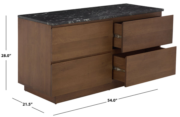 Safavieh Lilybelle Marble Top Dressser | Safavieh Couture - SFV9756