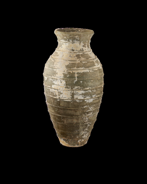 Safavieh Lipari Extra Large Antique White Urn - Ivory | Currey & Co - 2200-0059