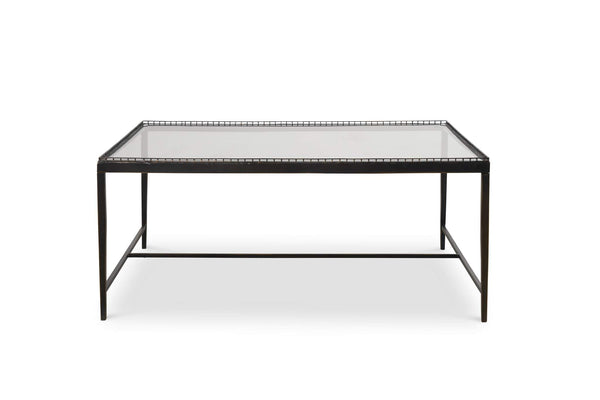Safavieh Logan Square Cocktail Table - Bronze | Century Furniture - CSB-102-11
