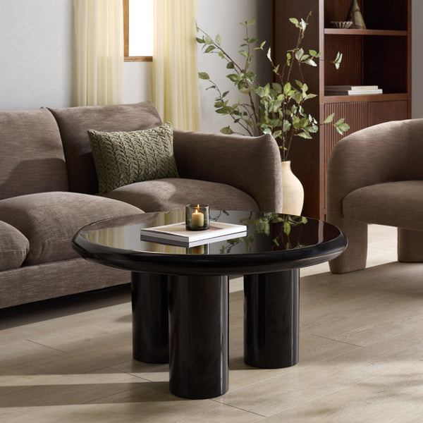 Safavieh Lollita Round Concrete Coffee Table | Safavieh Couture - SFV2623