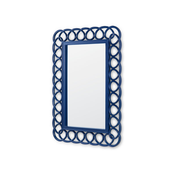 Safavieh Loop Mirror - Marine Blue | Villa & House - LOO-670-188