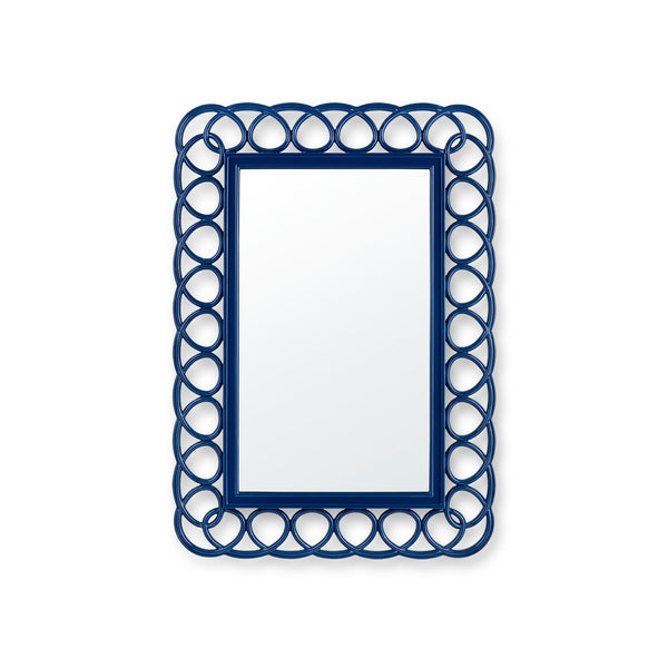 safavieh Loop Mirror - Marine Blue | Villa & House - LOO-670-188