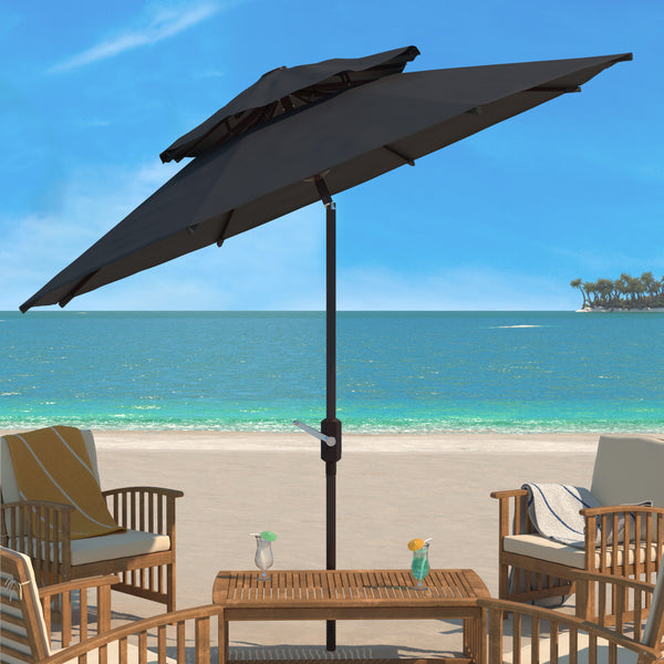 Safavieh Lorenia 9Ft Double Top Market Umbrella | Safavieh - PAT8201